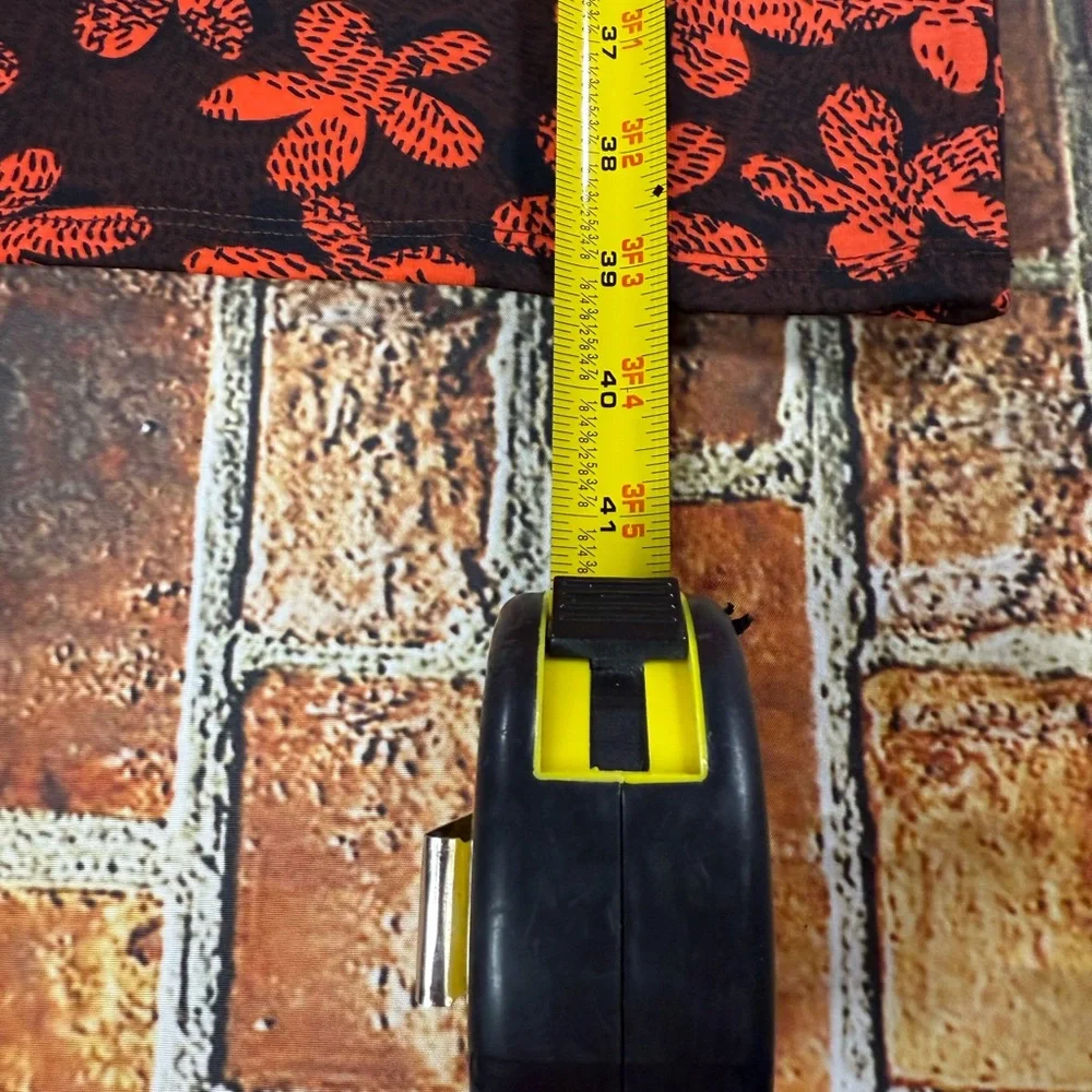 LuLaRoe Black and Orange Floral Mini Dress - Picture 6 of 7